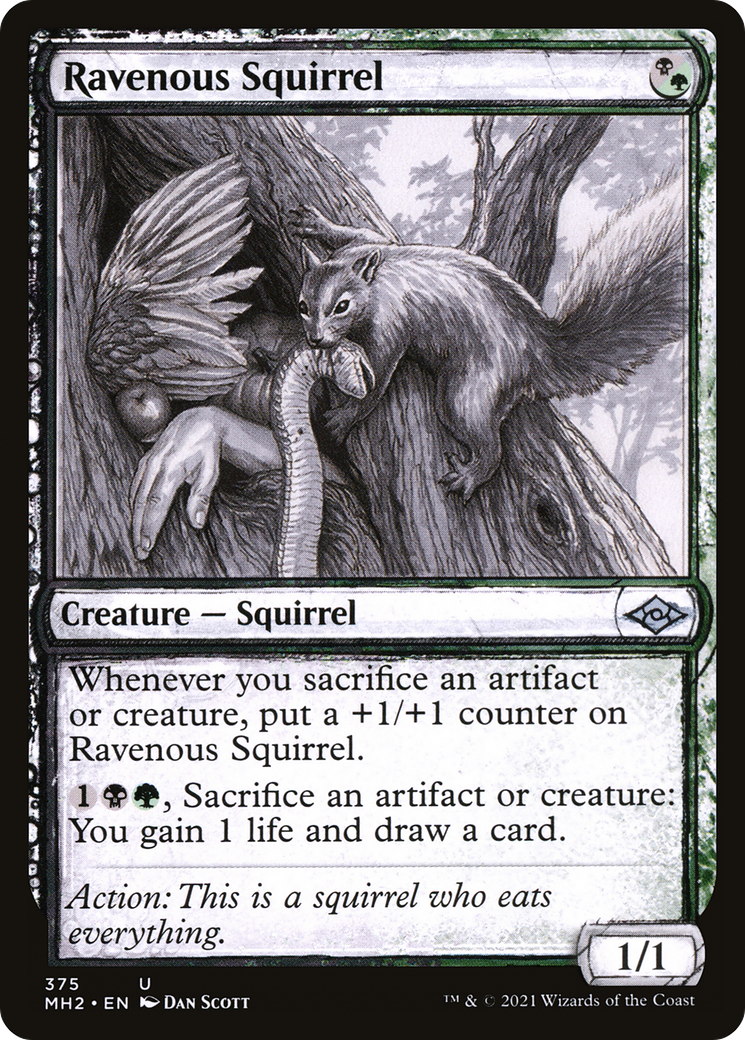 Ravenous Squirrel (Showcase) [MH2 - 375]