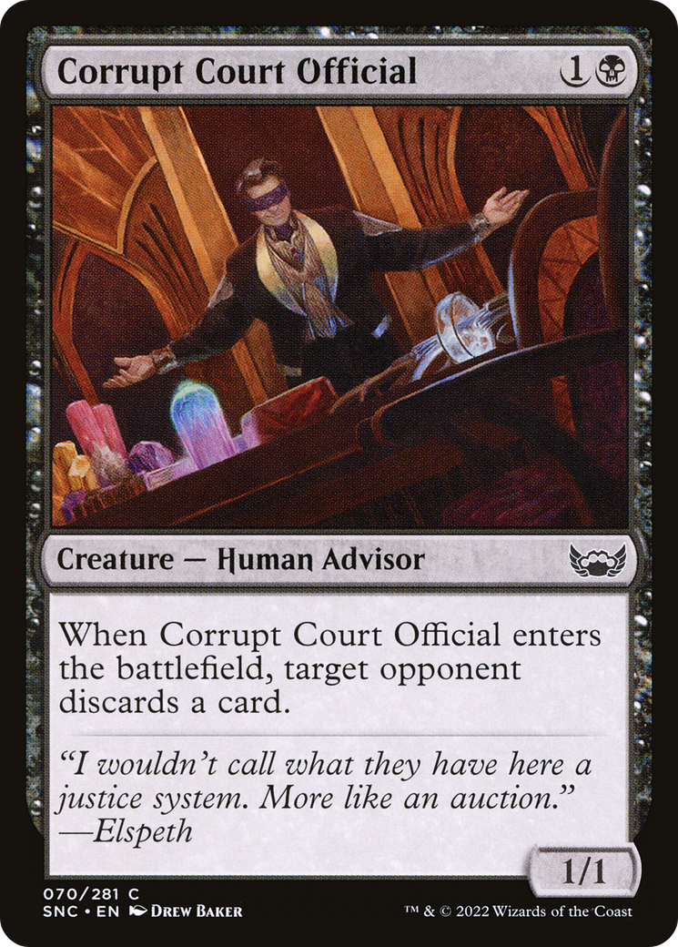 Corrupt Court Official [SNC - 70]