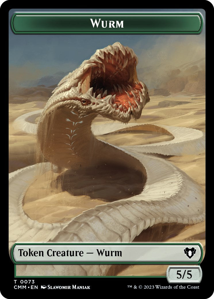 Wurm // Spider Double-Sided Token [CMM - 73 // 36]