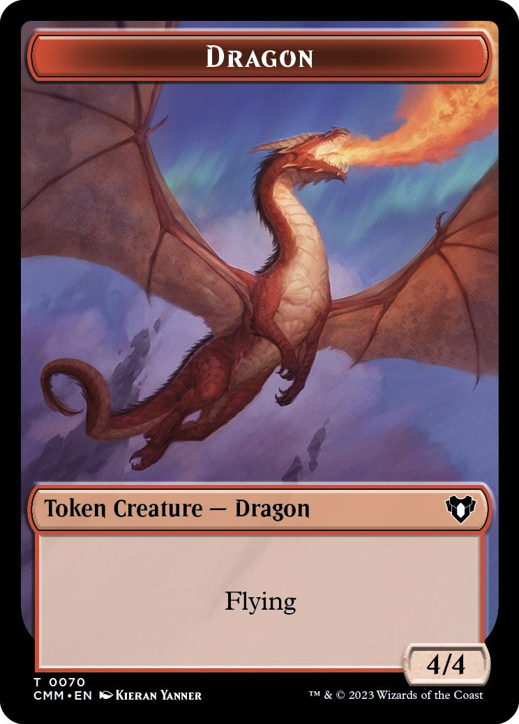 Dragon // Kor Ally Double-Sided Token [CMM - 70 // 64]