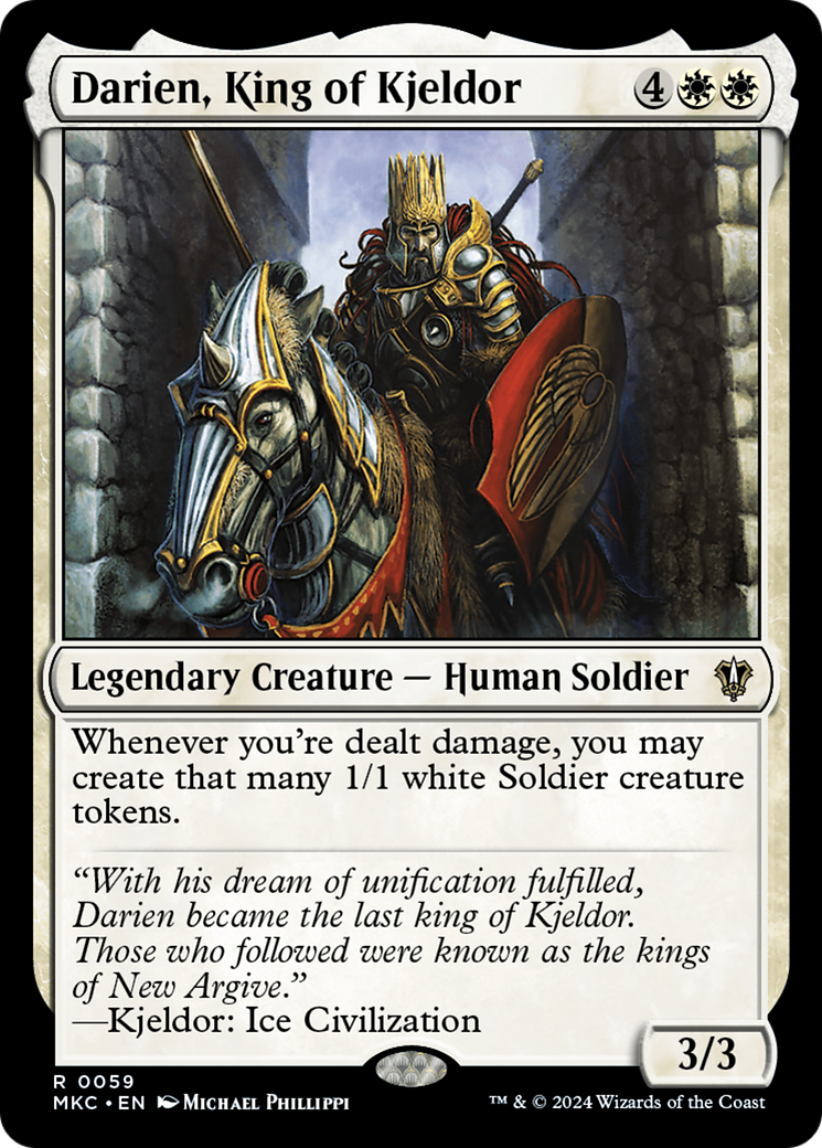 Darien, King of Kjeldor [MKC - 59]