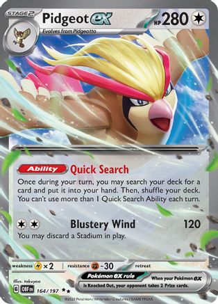 Pidgeot ex [OBF - 164/197]