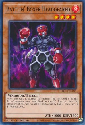 Battlin' Boxer Headgeared [LD10 - LD10-EN039]