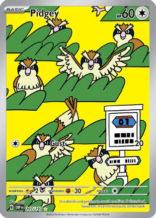 Pidgey - 207/197 [OBF - 207/197]