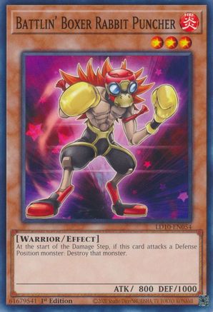 Battlin' Boxer Rabbit Puncher [LD10 - LD10-EN054]