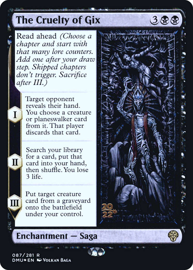 The Cruelty of Gix [PRE - 87]