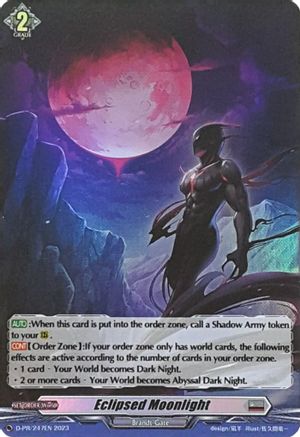 Eclipsed Moonlight (Foil) (D-PR/247EN) - D Promo Cards