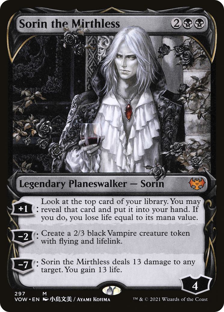 Sorin the Mirthless (Showcase) [VOW - 297]