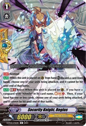 Security Knight, Regius (D-PV01/175EN) - D-PV01: History Collection