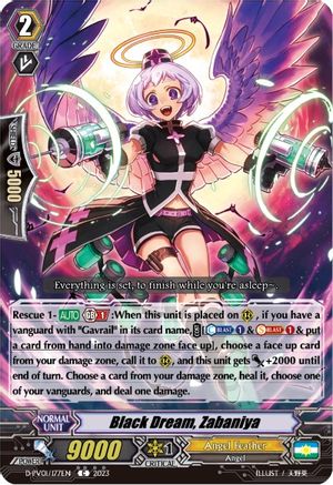Black Dream, Zabaniya (D-PV01/177EN) - D-PV01: History Collection