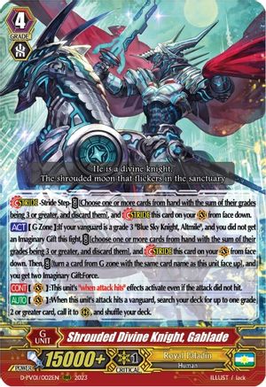 Shrouded Divine Knight, Gablade [D-PV01 - D-PV01/002EN]