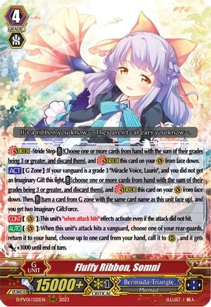 Fluffy Ribbon, Somni (D-PV01/021EN) - D-PV01: History Collection