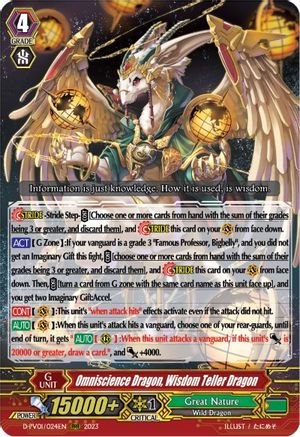 Omniscience Dragon, Wisdom Teller Dragon (D-PV01/024EN) - D-PV01: History Collection