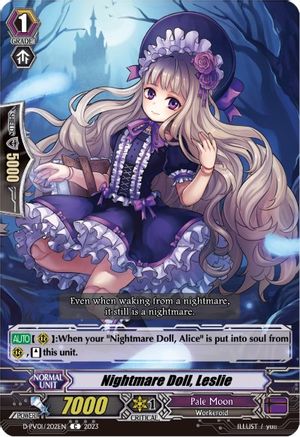 Nightmare Doll, Leslie (D-PV01/202EN) - D-PV01: History Collection