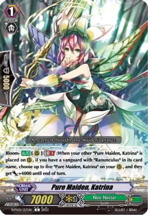 Pure Maiden, Katrina (D-PV01/217EN) - D-PV01: History Collection