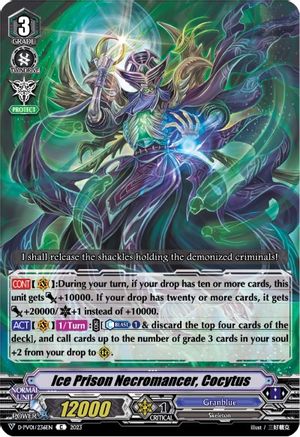 Ice Prison Necromancer, Cocytus (D-PV01/236EN) - D-PV01: History Collection