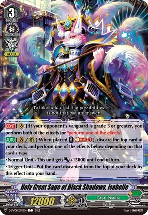 Holy Great Sage of Black Shadows, Isabelle (D-PV01/240EN) - D-PV01: History Collection