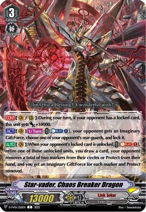Star-vader, Chaos Breaker Dragon (D-PV01/255EN) - D-PV01: History Collection