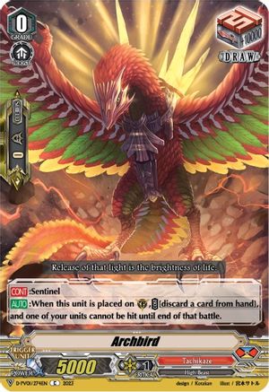 Archbird (D-PV01/274EN) - D-PV01: History Collection