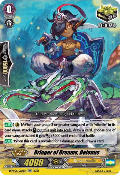 Bringer of Dreams, Belenus [D-PV01 - D-PV01/029EN]