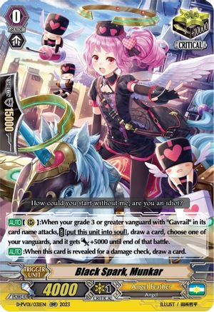 Black Spark, Munkar (D-PV01/031EN) - D-PV01: History Collection