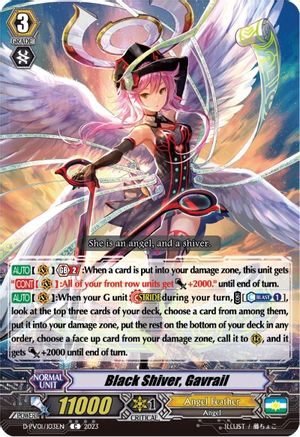 Black Shiver, Gavrail (D-PV01/103EN) - D-PV01: History Collection