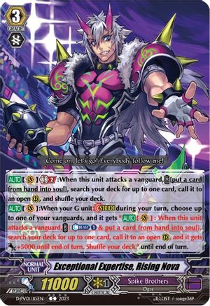 Exceptional Expertise, Rising Nova (D-PV01/115EN) - D-PV01: History Collection