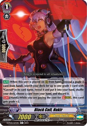 Black Call, Nakir (D-PV01/127EN) - D-PV01: History Collection