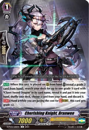 Cherishing Knight, Branwen (D-PV01/128EN) - D-PV01: History Collection