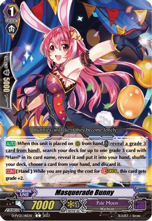 Masquerade Bunny (D-PV01/141EN) - D-PV01: History Collection