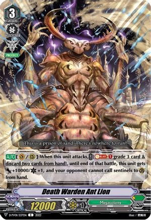 Death Warden Ant Lion (D-PV01/337EN) - D-PV01: History Collection
