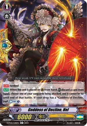 Goddess of Decline, Hel (D-PV01/154EN) - D-PV01: History Collection