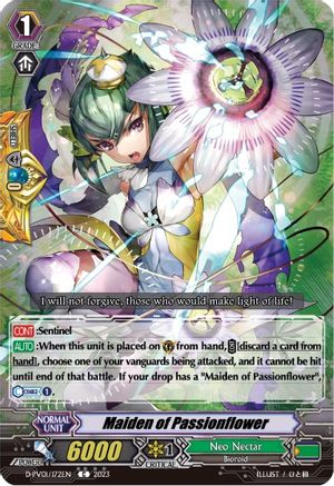 Maiden of Passionflower (D-PV01/172EN) - D-PV01: History Collection