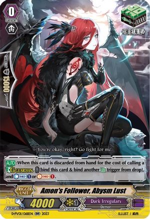 Amon's Follower, Abysm Lust (D-PV01/068EN) - D-PV01: History Collection