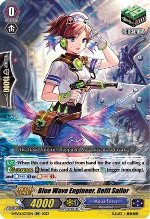 Blue Wave Engineer, Refit Sailor (D-PV01/073EN) - D-PV01: History Collection