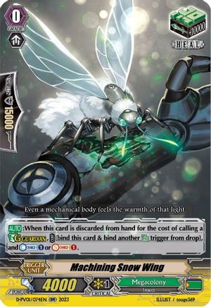 Machining Snow Wing (D-PV01/074EN) - D-PV01: History Collection