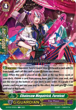 Chainsaw Megatrick, Furnival (D-PV01/093EN) - D-PV01: History Collection