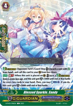 Blessed Sparkle, Sandy (D-PV01/096EN) - D-PV01: History Collection