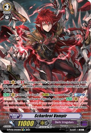 Scharhrot Vampir (SP) (D-PV01/SP20EN) - D-PV01: History Collection
