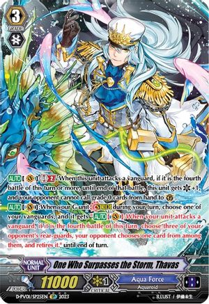 One Who Surpasses the Storm, Thavas (SP) (D-PV01/SP25EN) - D-PV01: History Collection
