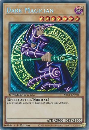 Dark Magician (A) (Secret Rare) [SBC1 - SBC1-ENA01]