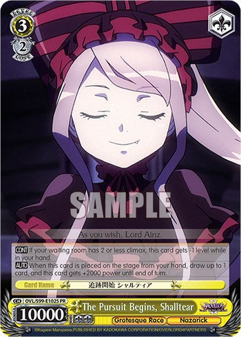 The Pursuit Begins, Shalltear (Foil) [OVL/S99 - OVL/S99-E102S PR]