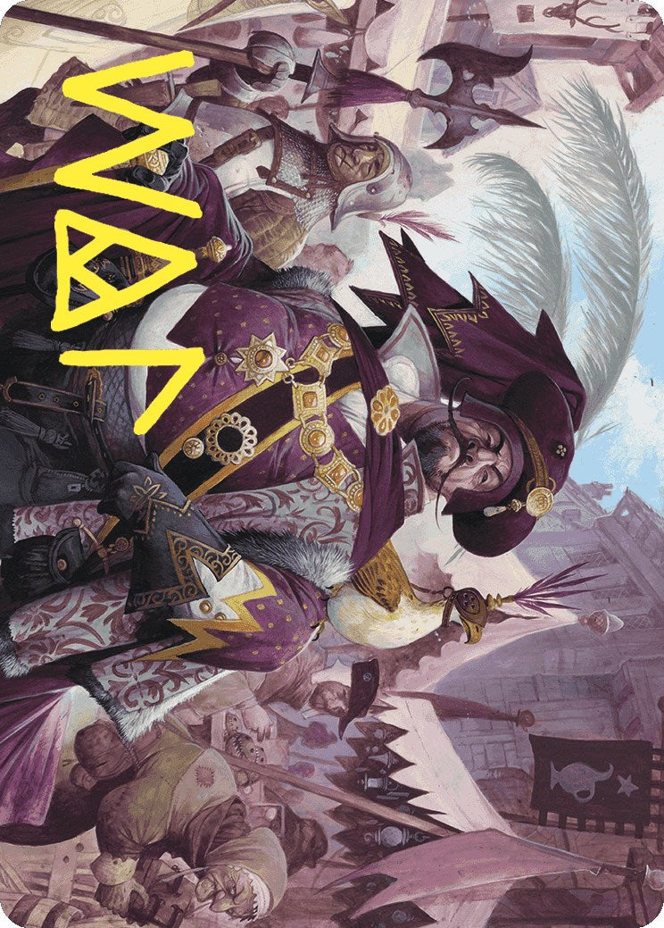 Discerning Financier Art Card (Gold-Stamped Signature) [ASWOE - 2]