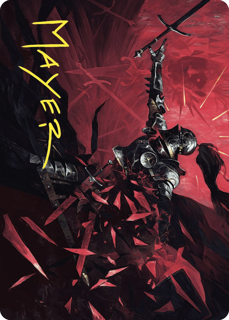 Shatter the Oath Art Card (Gold-Stamped Signature) [ASWOE - 14]
