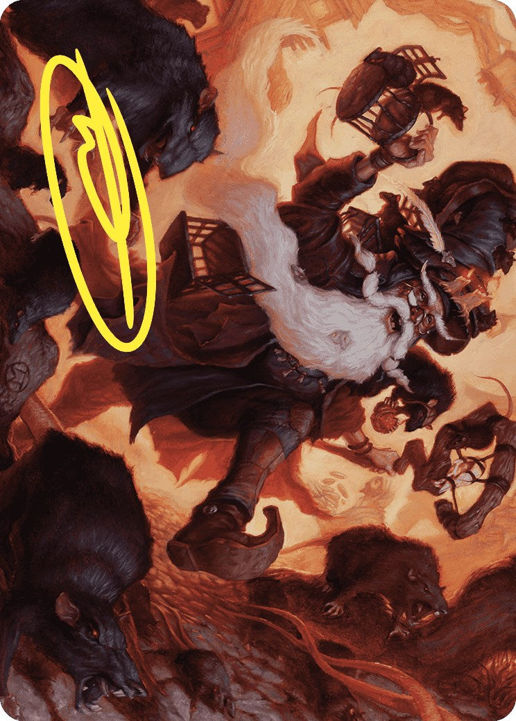 Tattered Ratter Art Card (Gold-Stamped Signature) [ASWOE - 20]