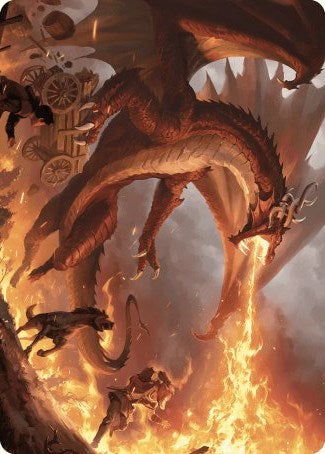 Realm-Scorcher Hellkite Art Card [ASWOE - 19]