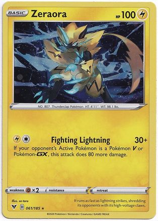 Zeraora - 061/185 (Cosmos Holo) [MCAP - 061/185]