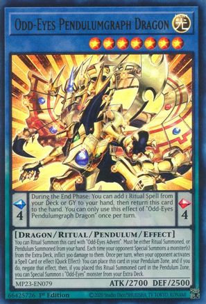 Odd-Eyes Pendulumgraph Dragon [MP23 - MP23-EN079]