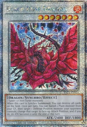Black Rose Dragon (Quarter Century Secret Rare) [TN23 - TN23-EN014]