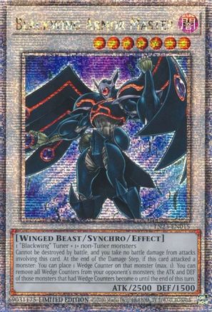 Blackwing Armor Master (Quarter Century Secret Rare) [TN23 - TN23-EN015]